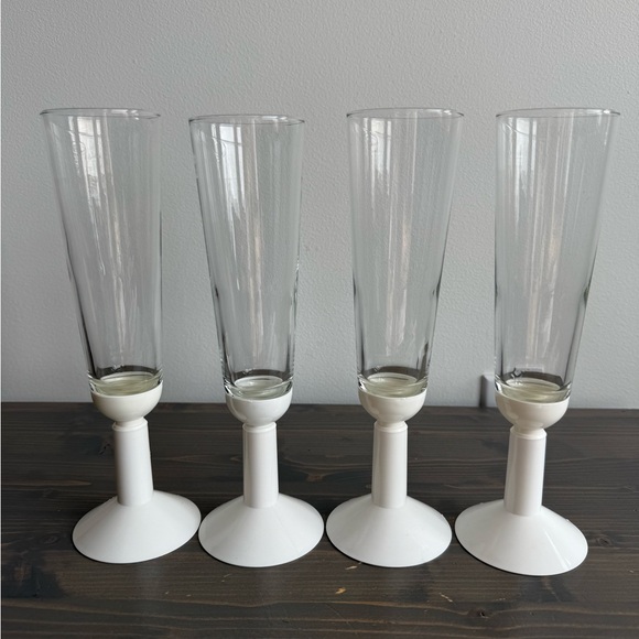 4 x vintage Bodum Oktett champagne glasses 🥂 - Picture 2 of 8